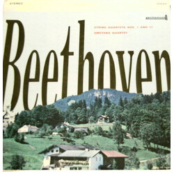 Ludwig van Beethoven / Smetana Quartet String Quartets 1 and 11 Vinyl LP USED