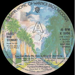 Faces (3) / Rod Stewart You Can Make Me Dance, Sing Or Anything (Even Take The Dog For A Walk, Mend A Fuse, Fold Away The Ironing Board, Or Any Other 