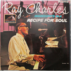 Ray Charles Ingredients In A Recipe For Soul Vinyl LP USED