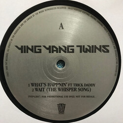 Ying Yang Twins What's Happnin' / Wait (The Whisper Song) VINYL 12" USED