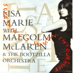 Lisa Marie / Malcolm McLaren And The Bootzilla Orchestra Something's Jumpin' In Your Shirt Vinyl 12" USED