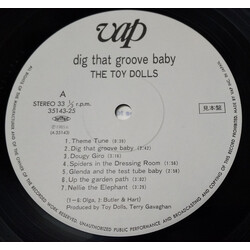 Toy Dolls Dig That Groove Baby Vinyl LP USED