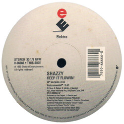 Shazzy Keep It Flowin' USED VINYL 12INCH