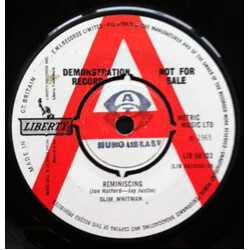 Slim Whitman Reminiscing USED VINYL 7INCH 45 RPM PROMO