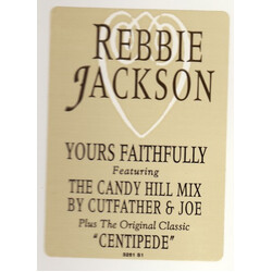 Rebbie Jackson Yours Faithfully / Centipede VINYL 12" USED