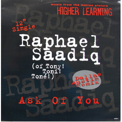 Raphael Saadiq Ask Of You (Dallas Austin Remix) VINYL 12" USED