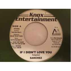 Sanchez / Frankie Paul If I Didn't Love You / Baby I'm Back USED VINYL 7INCH 45 RPM