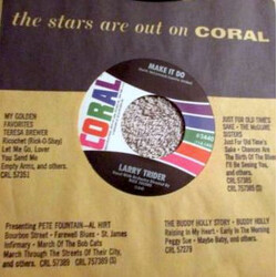 Larry Trider Who's Gonna Stand By Me / Make It Do USED VINYL 7INCH 45 RPM