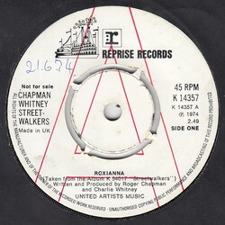 Chapman-Whitney Roxianna USED VINYL 7INCH 45 RPM SINGLE PROMO