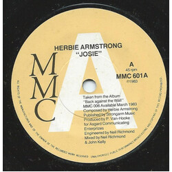Herbie Armstrong Josie USED VINYL 7INCH 45 RPM SINGLE PROMO