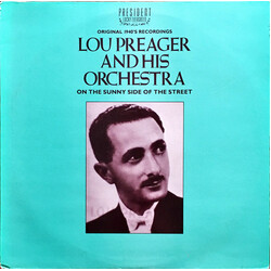 Lou Preager & His Orchestra On The Sunny Side Of The Street Vinyl LP USED