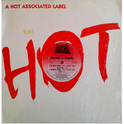 Davis & Davis I Want You (To Want Me) VINYL 12" USED
