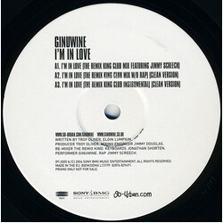 Ginuwine I'm In Love USED VINYL 12INCH PROMO