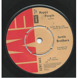 Jarvis Brothers Happy People USED VINYL 7INCH SINGLE