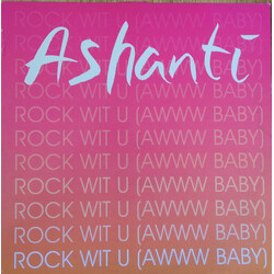 Ashanti Rock With U (Awww Baby) - Exclusive U.K. Remixes USED VINYL 12INCH PROMO