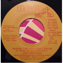 Ray Stevens Where The Sun Don't Shine USED VINYL 7INCH 45 RPM SINGLE PROMO