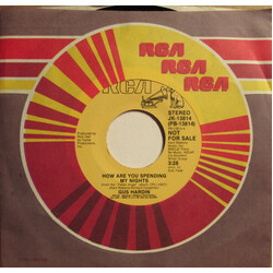 Gus Hardin How Are You Spending My Nights USED VINYL 7INCH 45 RPM PROMO
