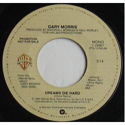 Gary Morris Dreams Die Hard USED VINYL 7INCH 45 RPM SINGLE PROMO