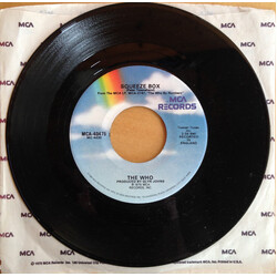 The Who Squeeze Box / Success Story USED VINYL 7INCH SINGLE REISSUE