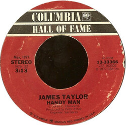 James Taylor (2) Handy Man / Your Smiling Face USED VINYL 7INCH 45 RPM STYRENE STEREO