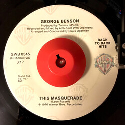 George Benson This Masquerade / Breezin' USED VINYL 7INCH 45 RPM SINGLE REISSUE