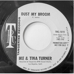 Ike & Tina Turner Dust My Broom / Anything You Wasn't Born With USED VINYL 7INCH 45 RPM SINGLE PROMO