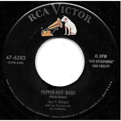Jaye P. Morgan / Hugo Winterhalter's Orchestra And Chorus / Joey Thomas And His Orchestra Pepper-Hot Baby USED VINYL 7INCH 45 RPM SINGLE