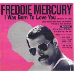 Freddie Mercury I Was Born To Love You USED VINYL 12INCH 33 S RPM SINGLE PROMO STEREO