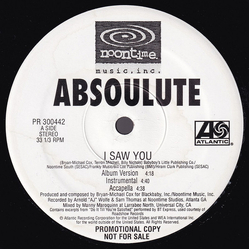 Absoulute I Saw You Vinyl 12" USED
