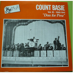 Count Basie Vol. III - 1940/1941 Don For Prez Vinyl 2 LP USED