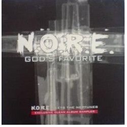 N.O.R.E. / The Neptunes God's Favorite (Exclusive Clean Album Sampler) USED VINYL 12INCH PROMO SAMPLER