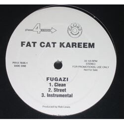 Fat Cat Kareem Fugazi / Money Game VINYL 12" USED