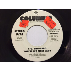 T.G. Sheppard You're My First Lady USED VINYL 7INCH 45 RPM SINGLE PROMO