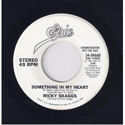Ricky Skaggs Something In My Heart USED VINYL 7INCH 45 RPM PROMO