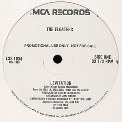 The Floaters Levitation VINYL 12" USED