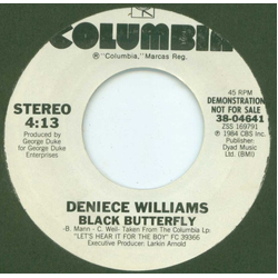 Deniece Williams Black Butterfly Vinyl 7" USED