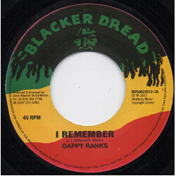 Gappy Ranks / Frankie Paul / Top Cat I Remember / Healing Of The Nation USED VINYL 7INCH 45 RPM SINGLE