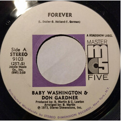 Baby Washington / Don Gardner Forever USED VINYL 7INCH 45 RPM STEREO