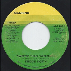 Freddie North Sweeter Than Sweetness / I Did The Woman Wrong USED VINYL 7INCH