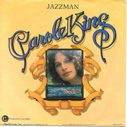 Carole King Jazzman USED VINYL 7INCH 45 RPM SINGLE