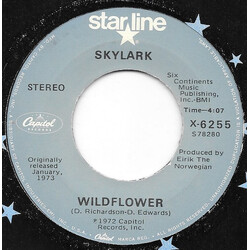 Skylark (3) Wildflower / The Writing's On The Wall USED VINYL 7INCH 45 RPM SINGLE REISSUE