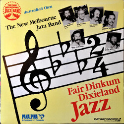 The New Melbourne Jazz Band Fair Dinkum Dixieland Jazz Vinyl LP USED