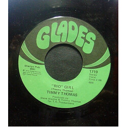 Timmy Thomas "Rio" Girl / One Brief Moment USED VINYL 7INCH