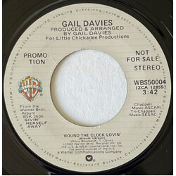 Gail Davies 'Round The Clock Lovin' USED VINYL 7INCH 45 RPM SINGLE PROMO