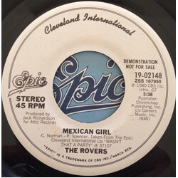 The Rovers (3) Mexican Girl USED VINYL 7INCH SINGLE PROMO