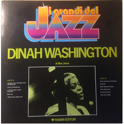 Dinah Washington Dinah Washington Vinyl LP USED