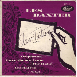 Les Baxter Invitation USED VINYL 7INCH 45 RPM EP