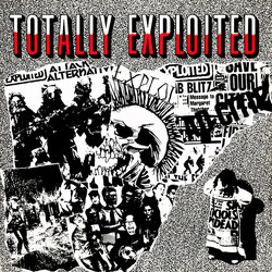 The Exploited Totally Exploited Vinyl LP USED