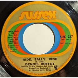 Dennis Coffey Ride, Sally, Ride USED VINYL 7INCH SINGLE 45 RPM PROMO