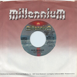 Cheryl Barnes Save And Spend USED VINYL 7INCH 45 RPM SINGLE MONO STEREO PROMO